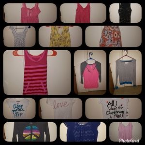 Girls clothes size small to med. 10/12 and 14/16